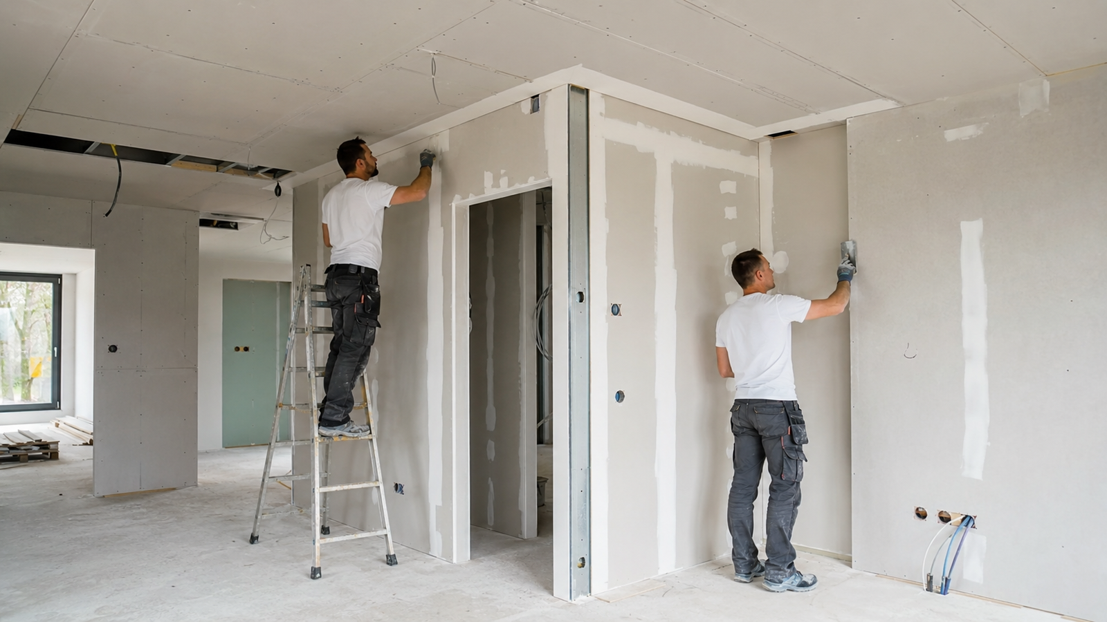 Trockenbau & Gipskarton – Saubere Arbeit zu fairen Preisen